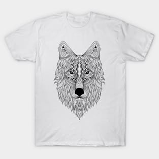 Wolf Drawing T-Shirt